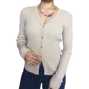 New York & Company Long sleeve V-neck